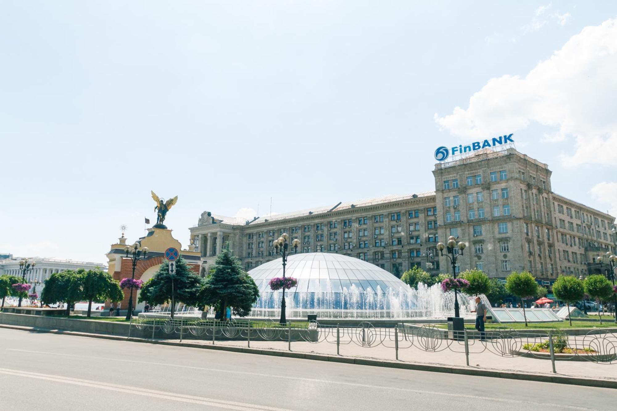 Apartament On Independence Square キエフ エクステリア 写真